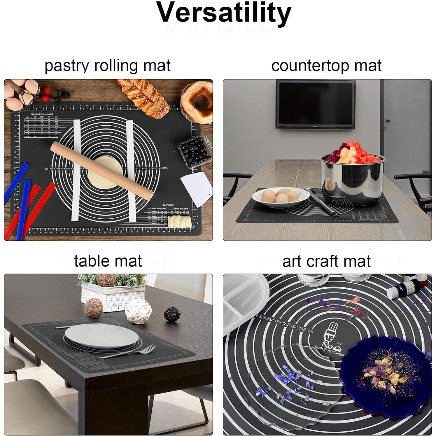 Alfombrilla de Silicona Antideslizante Jumbo 79x61 cm SUPER KITCHEN