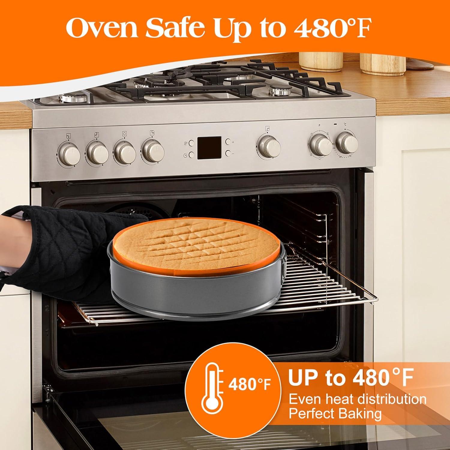 Alfombrilla de Silicona Antiadherente Angadona 2 Piezas 82x7 cm