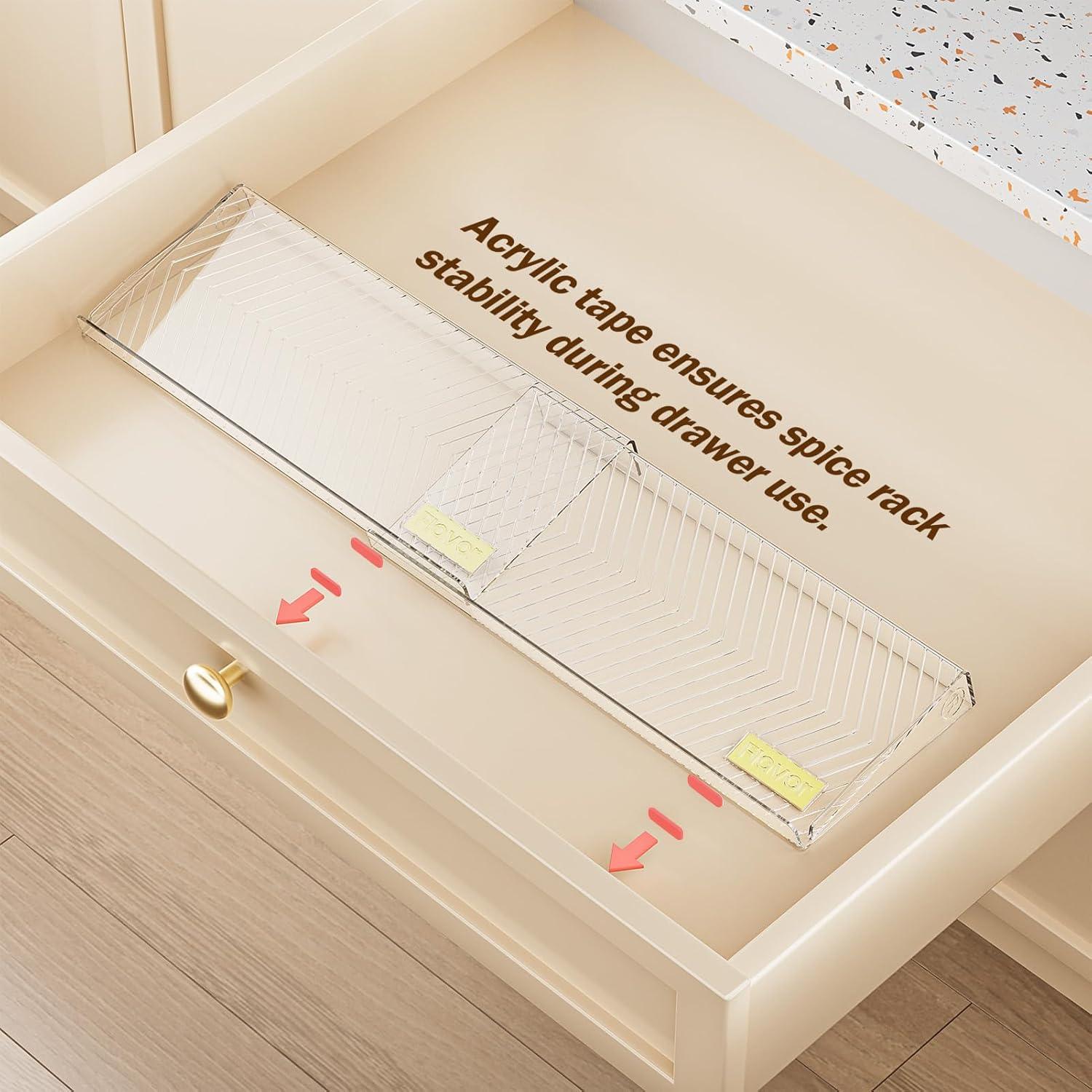 Organizador de Cajón de Especias PanPanPal Expandible 28-56 cm