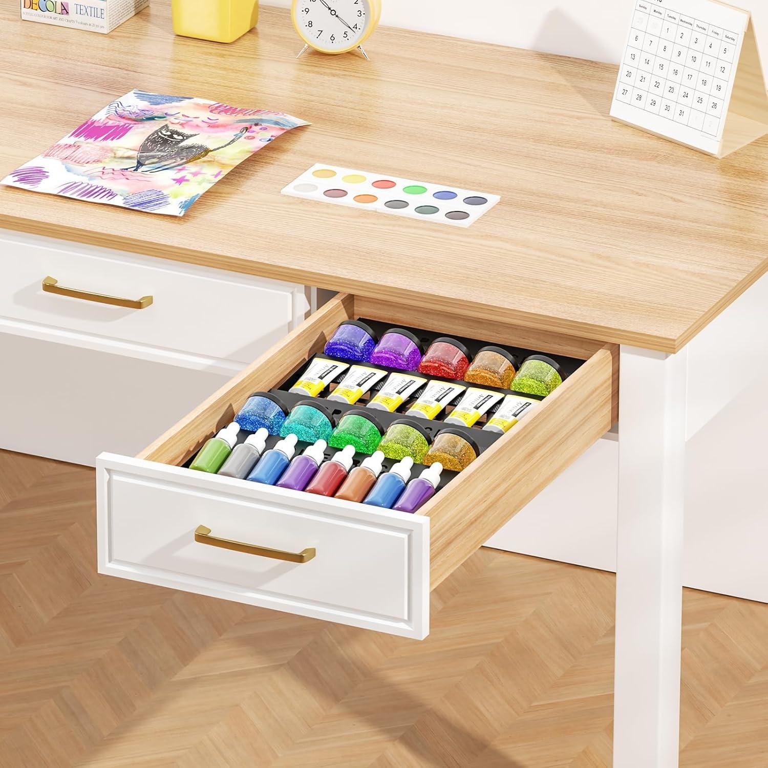 Organizador de Cajón para Especias RCHYFEED 4 Niveles Metal