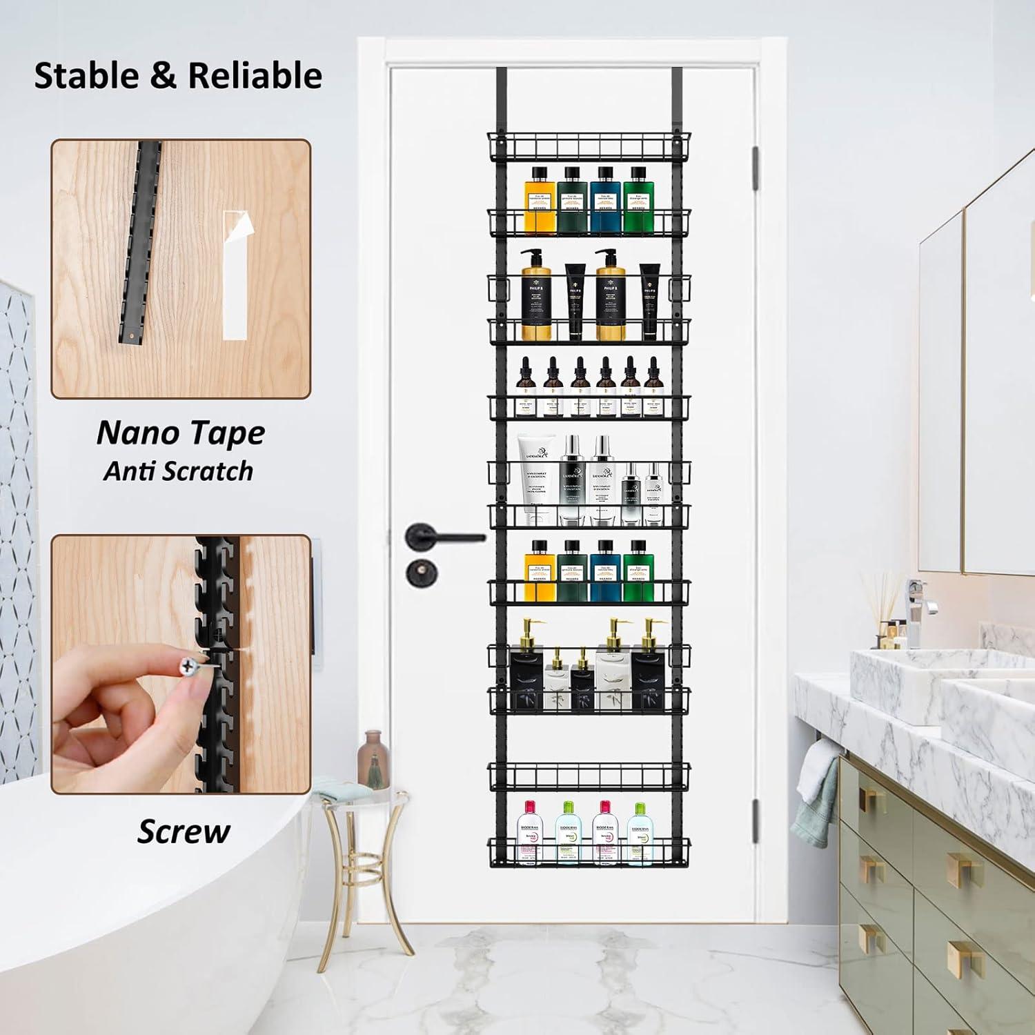 Organizador de Despensa Churboro 9 Niveles Ajustable Negro