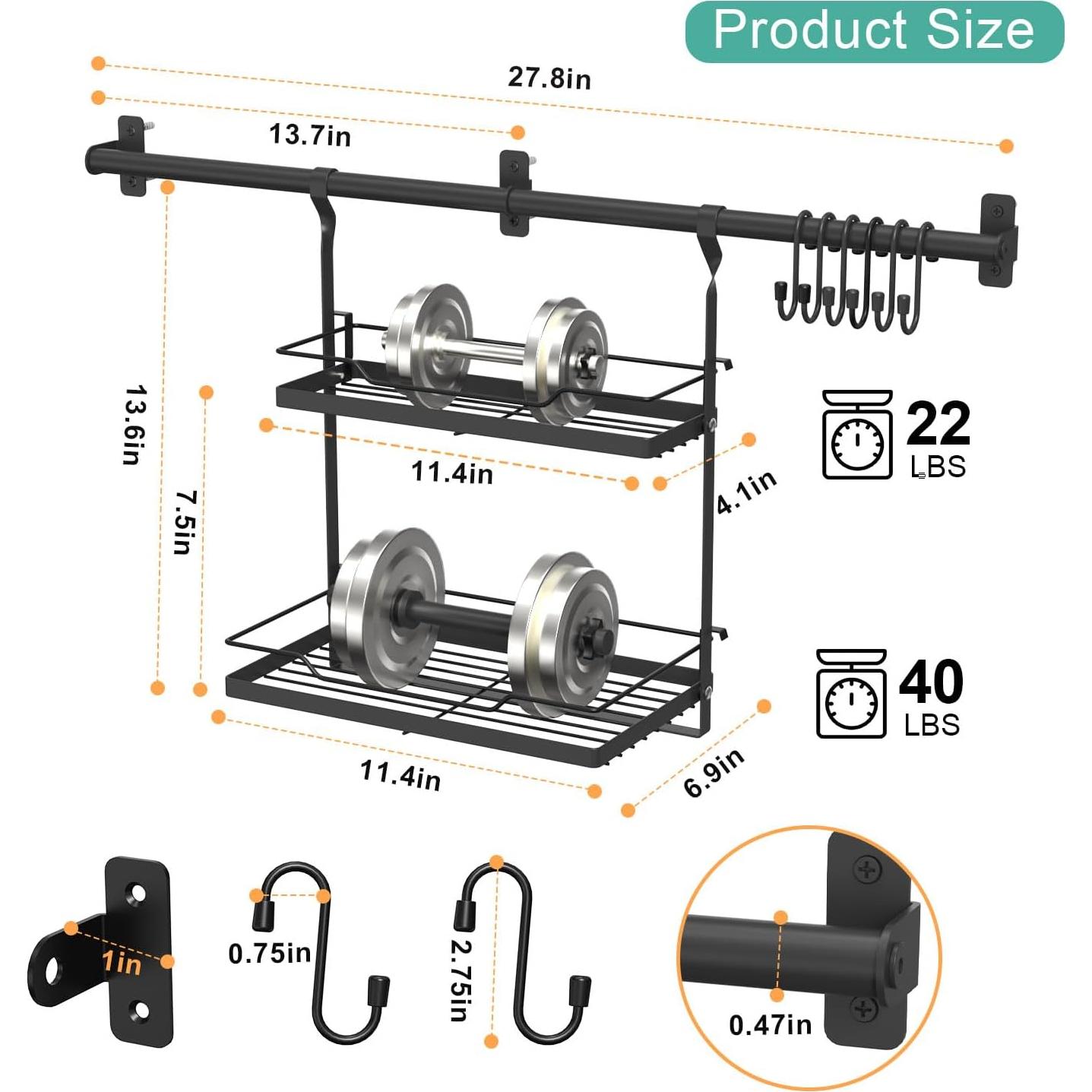 Soporte de Utensilios y Estante para Especias NADAMOO 3 en 1