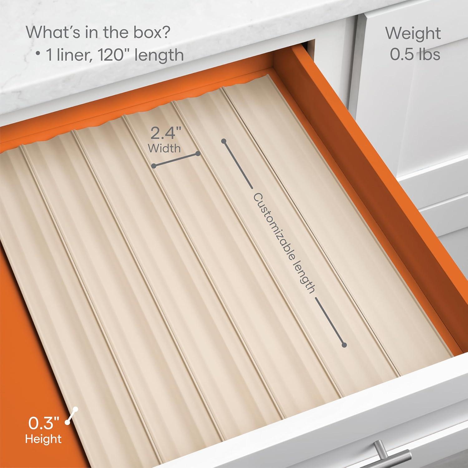 Forro Ajustable para Cajones de Especias YouCopia 3.05m Arenisca