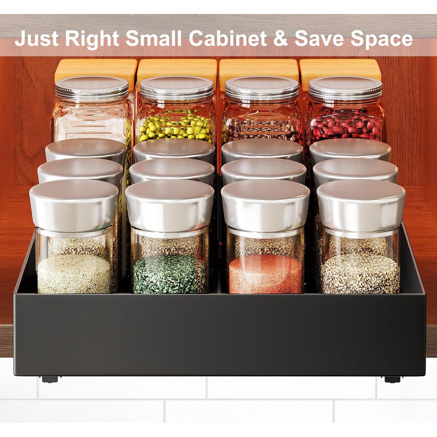 Organizador de Especias Extraíble SNTD 24.9x20.8x5.1 cm Metal