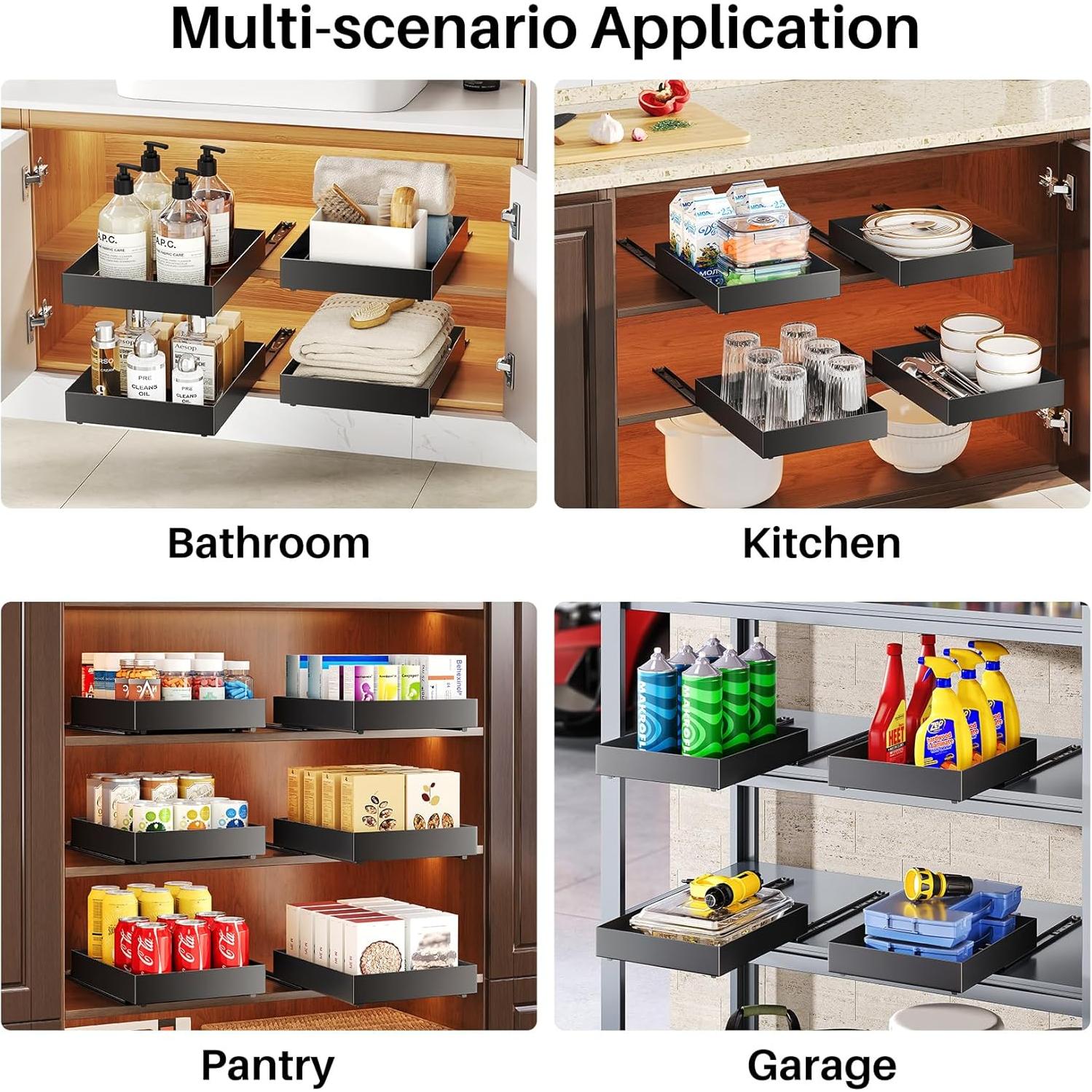 Organizador de Especias Extraíble SNTD 24.9x20.8x5.1 cm Metal