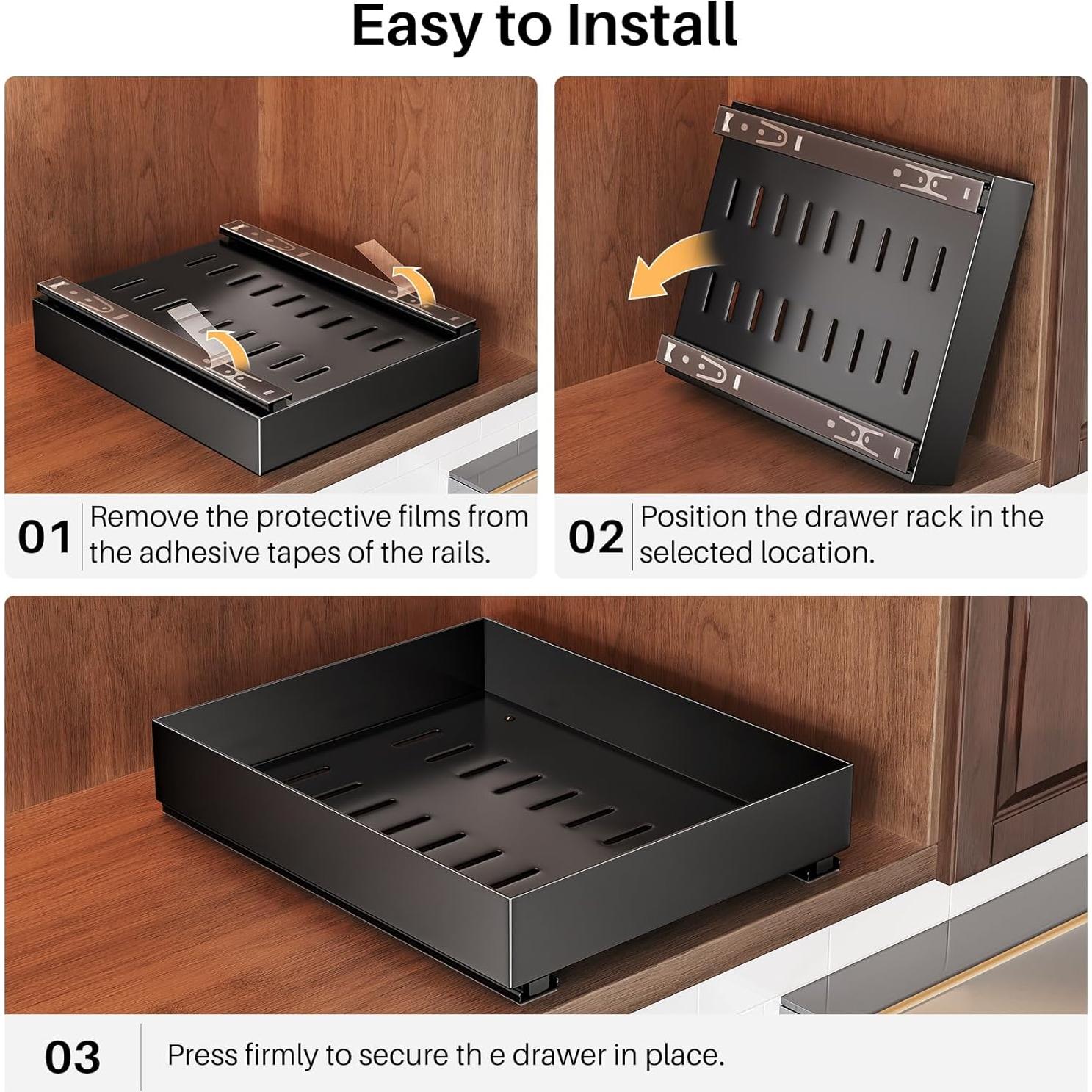 Organizador de Especias Extraíble SNTD 24.9x20.8x5.1 cm Metal