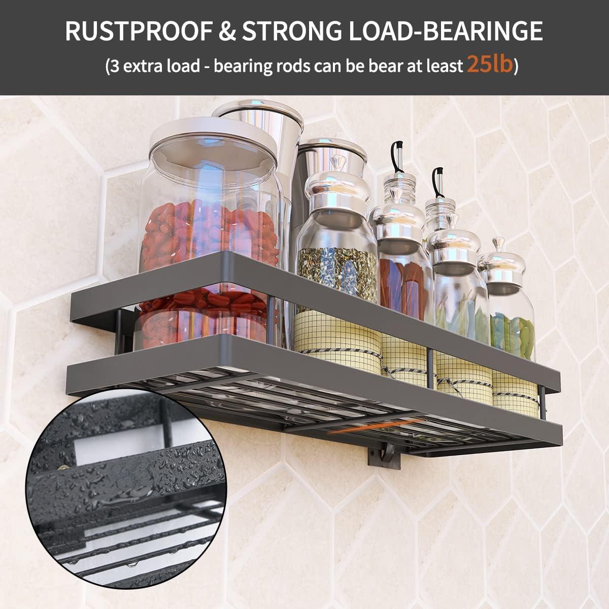 Estante Colgante para Especias PINNIYOU - 2 Piezas, 25.4 cm