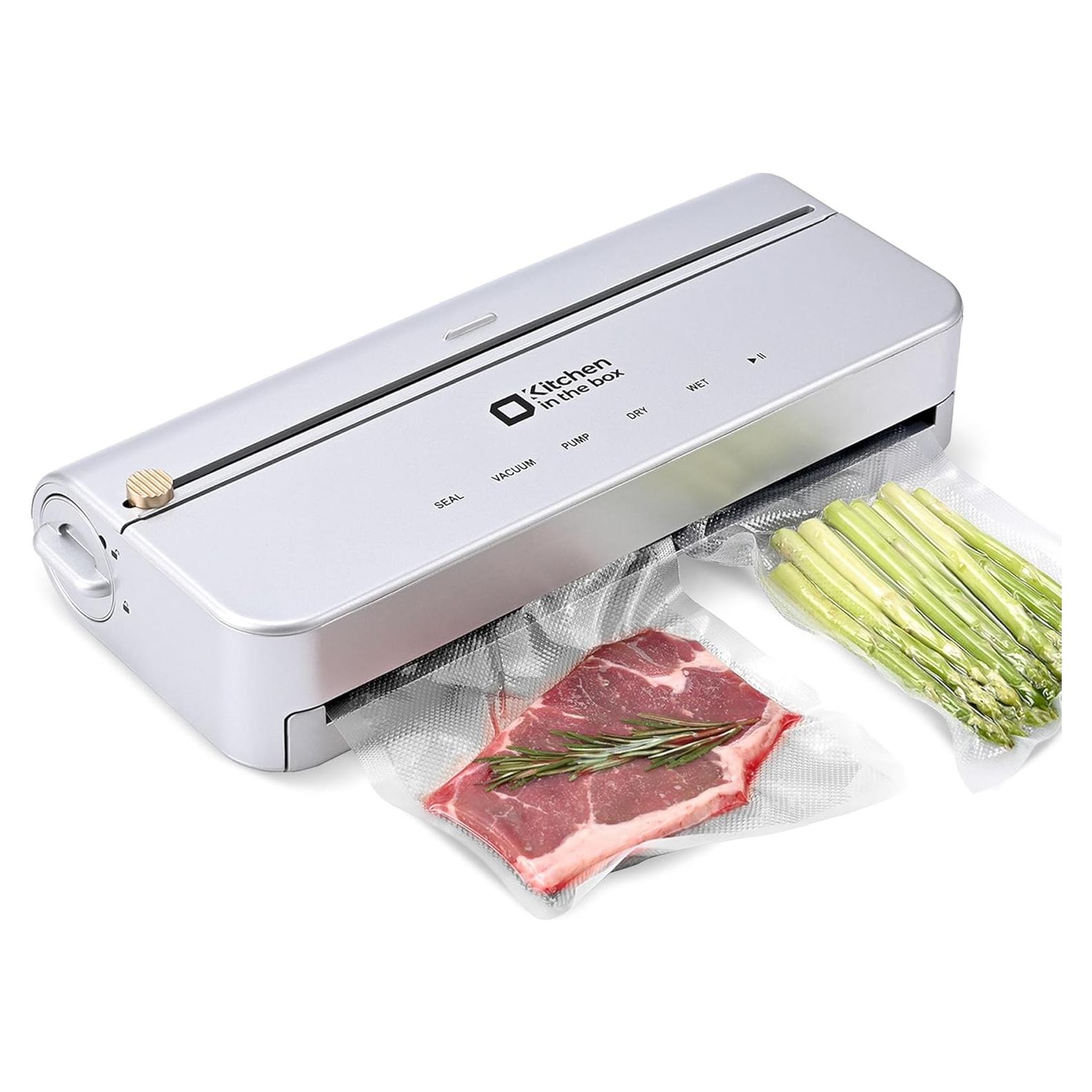 Selladora al Vacío Cocina en la Caja VS2035 Plata 120W