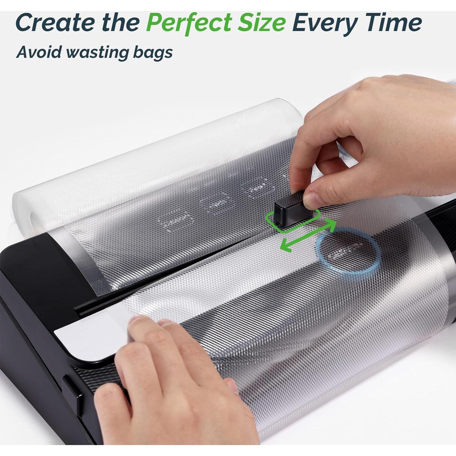 Bolsas de Sellado al Vacío GERYON 2 Paquetes 20.32 cm x 4.88 m