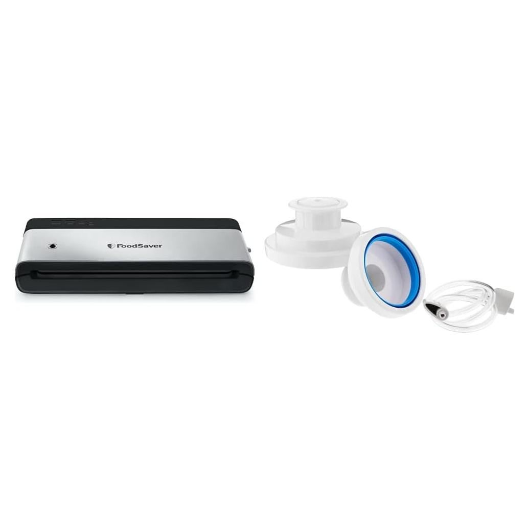 Máquina de Sellado al Vacío FoodSaver VS0150 Compacta Vertical