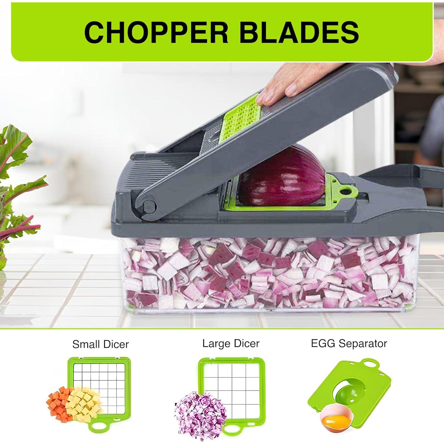 Picador de Verduras Multifuncional Genérico 16 en 1 Acero Inoxidable