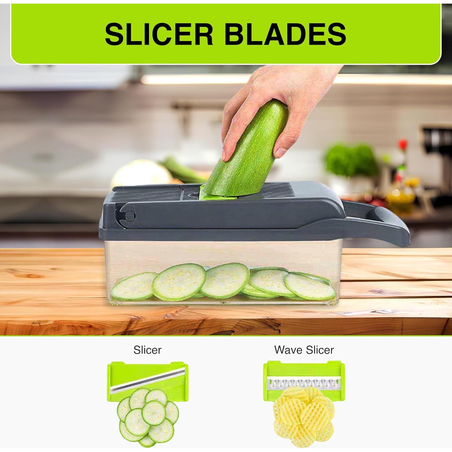 Picador de Verduras Multifuncional Genérico 16 en 1 Acero Inoxidable