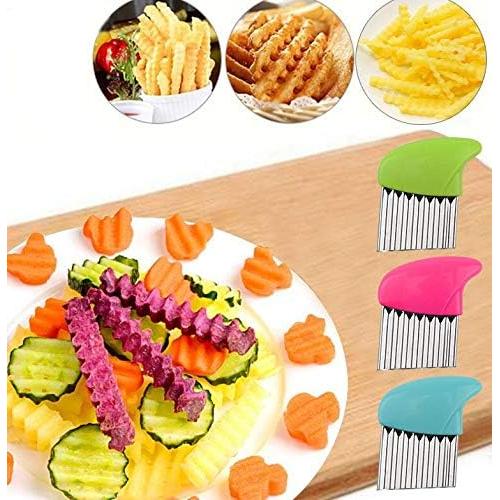 Juego de cuchillos arrugados AITRIP - 4 piezas de acero inoxidable