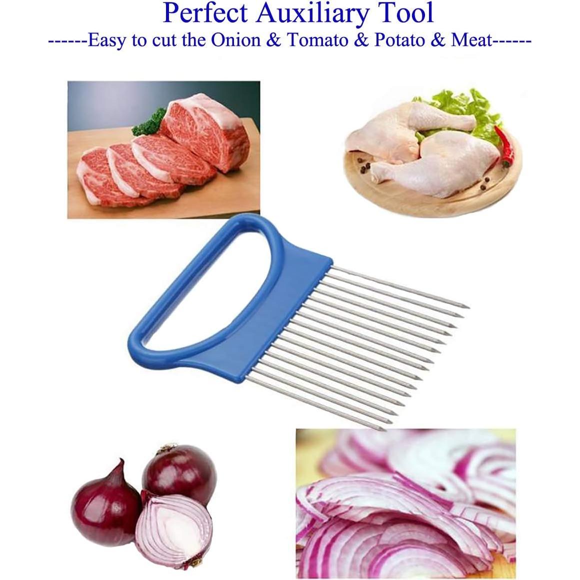 Juego de cuchillos arrugados AITRIP - 4 piezas de acero inoxidable