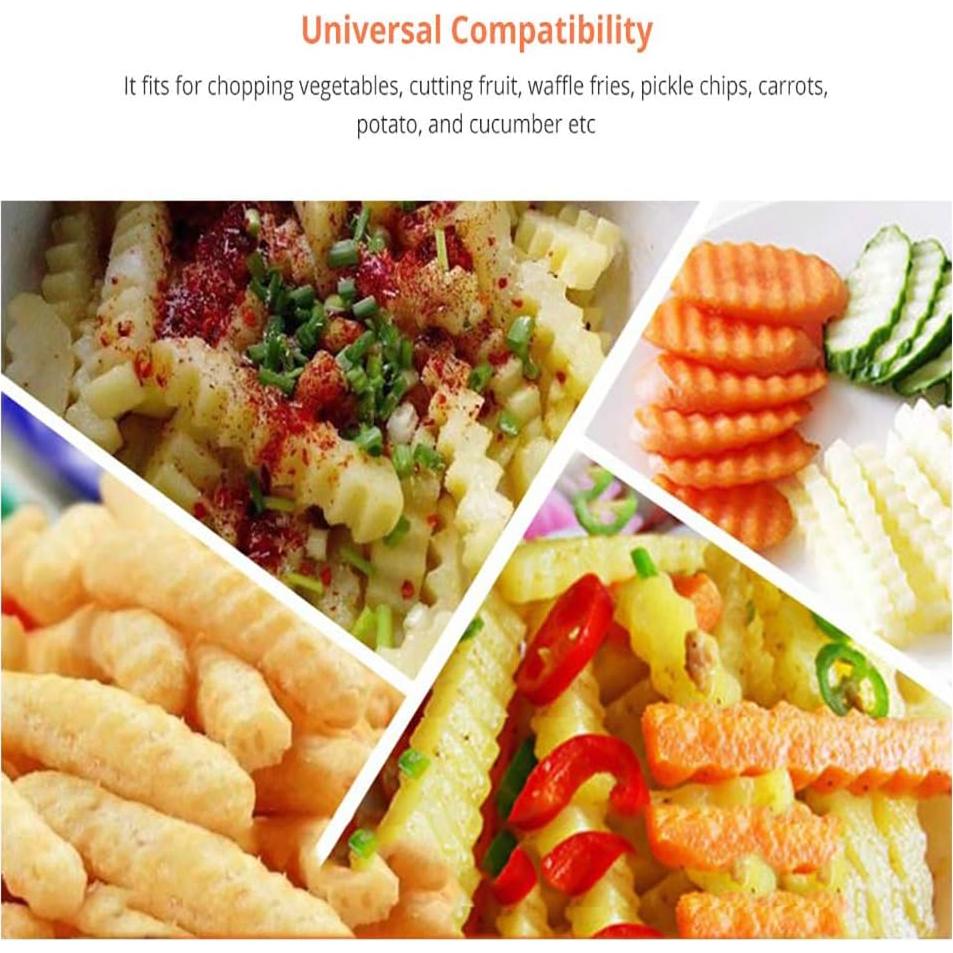 Juego de cuchillos arrugados AITRIP - 4 piezas de acero inoxidable