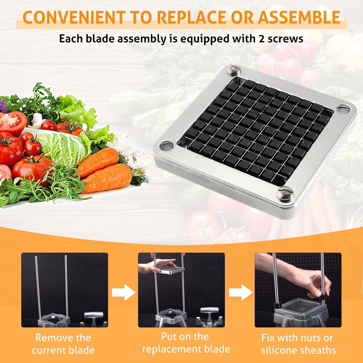 Cuchilla Picadora de Verduras WICHEMI 3/8" Acero Inoxidable