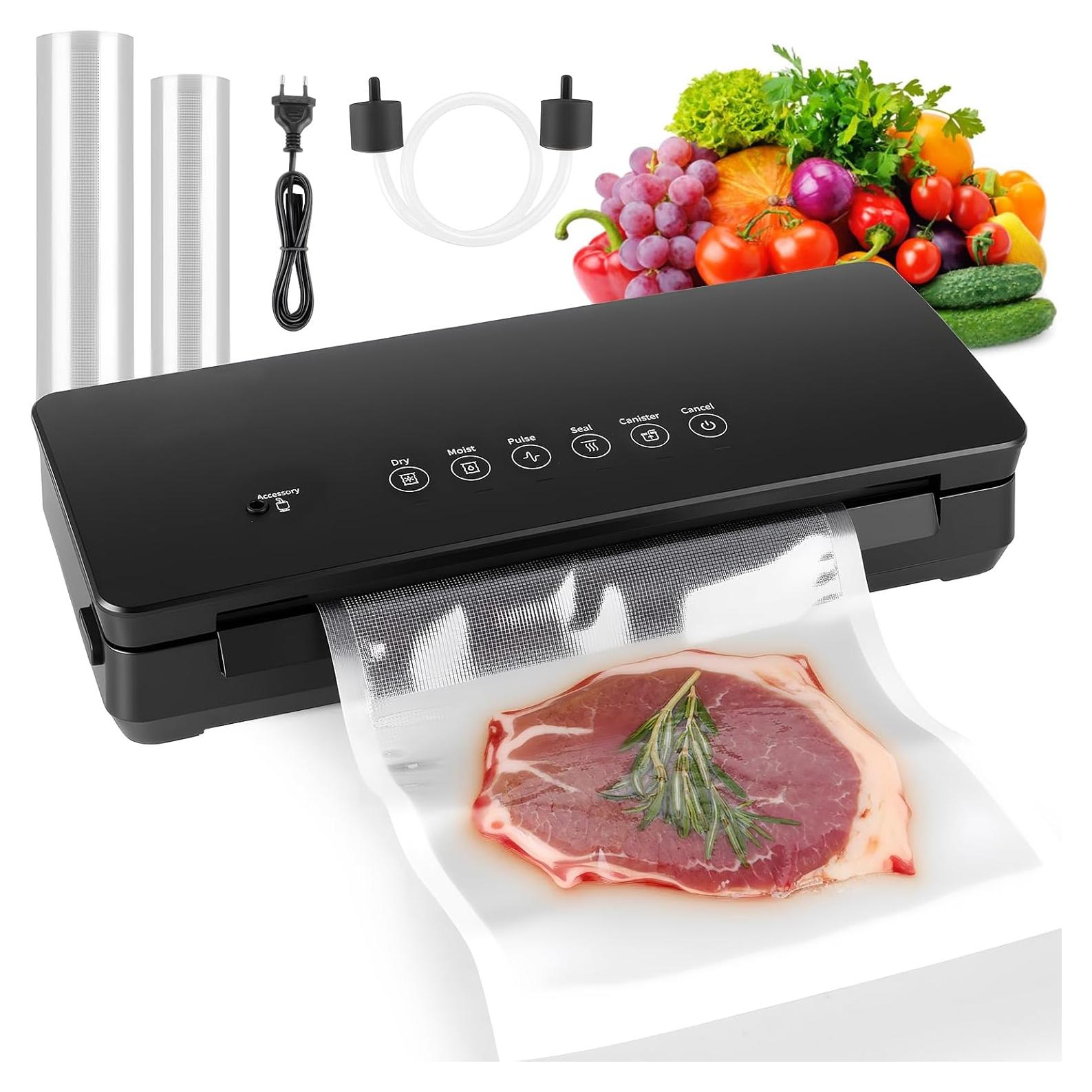 Sellador al vacío YIERRY 120W con 5 Modos y Cortador