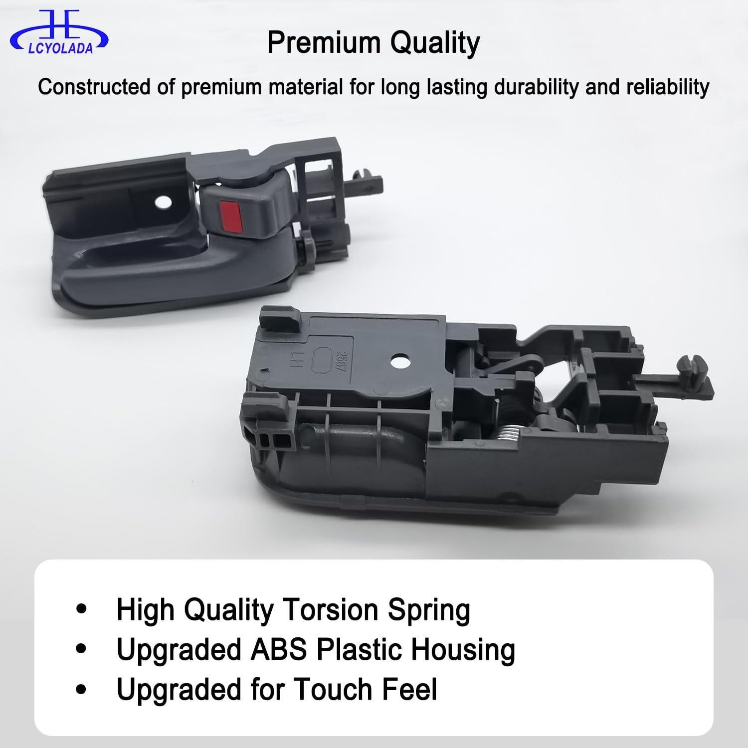 Manijas de Puerta Interior Lcyolada Gris para Toyota y Pontiac