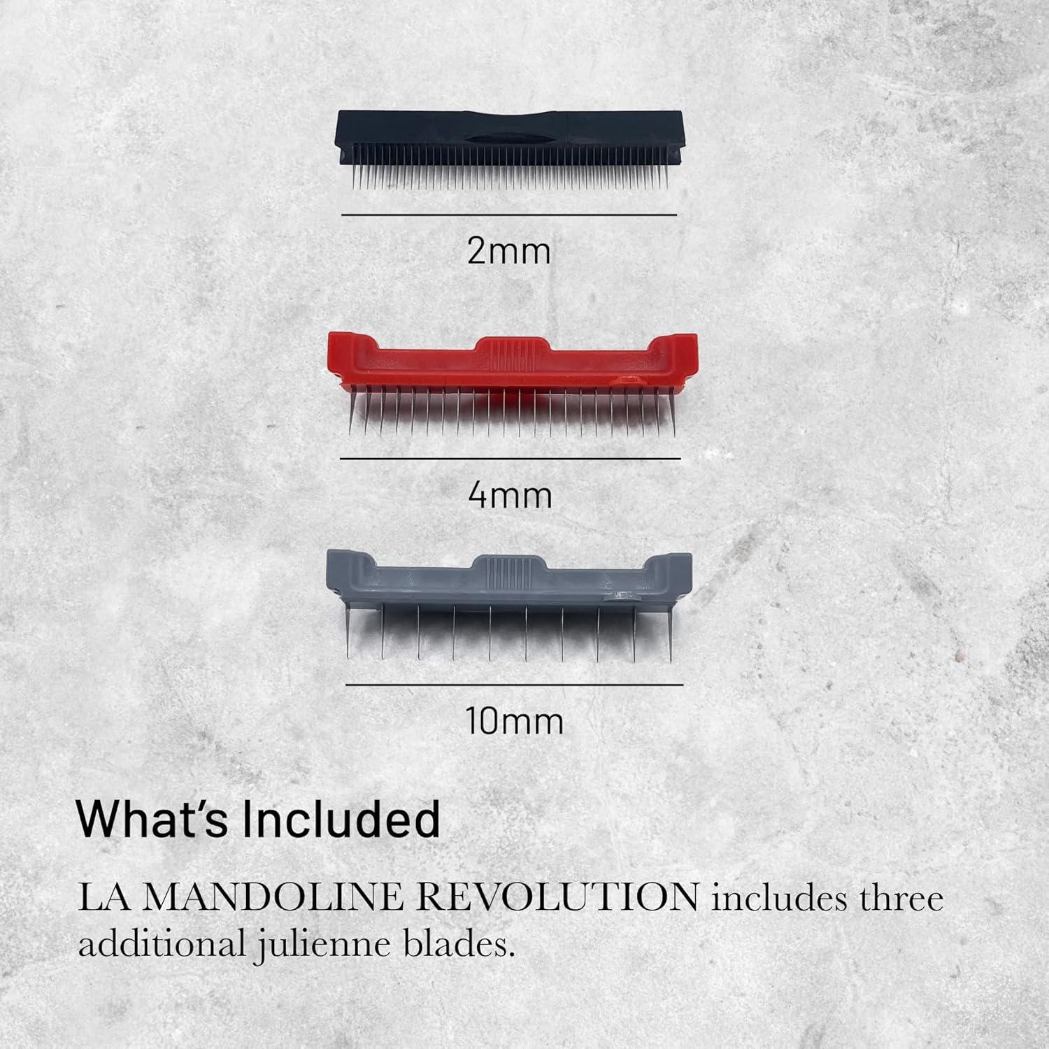 Mandolina De Buyer 2012.01 - Cuchilla Acero Inoxidable Doble Cara