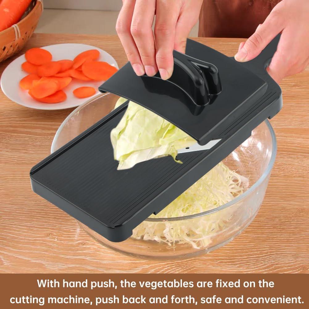 Cortador de Verduras Mandolina JIANWEI 32x10cm Negro