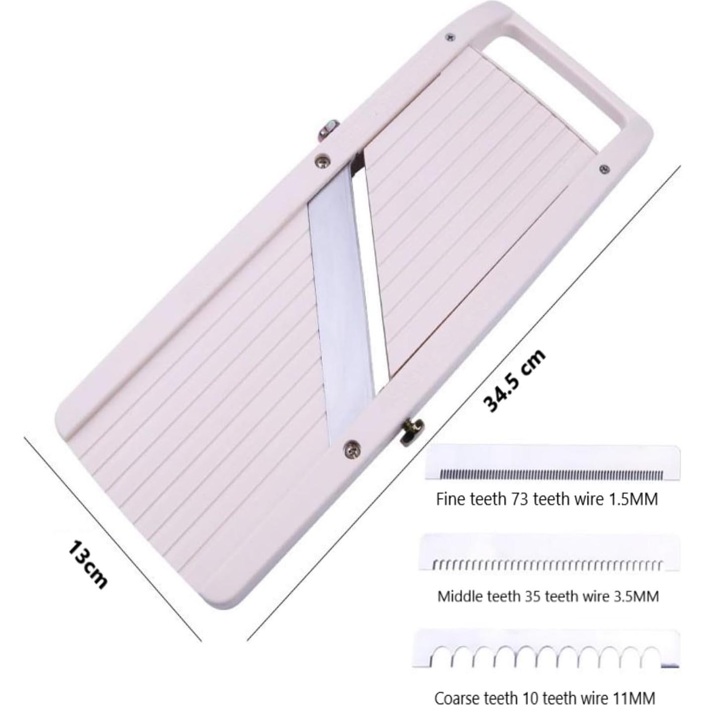 Cortador de Mandolina Profesional GILINIMY con 4 Cuchillas