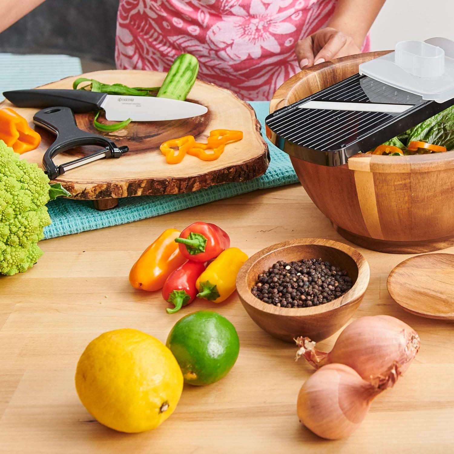 Rebanador de Cocina Kyocera CSN-252BK Cerámica 25.4cm