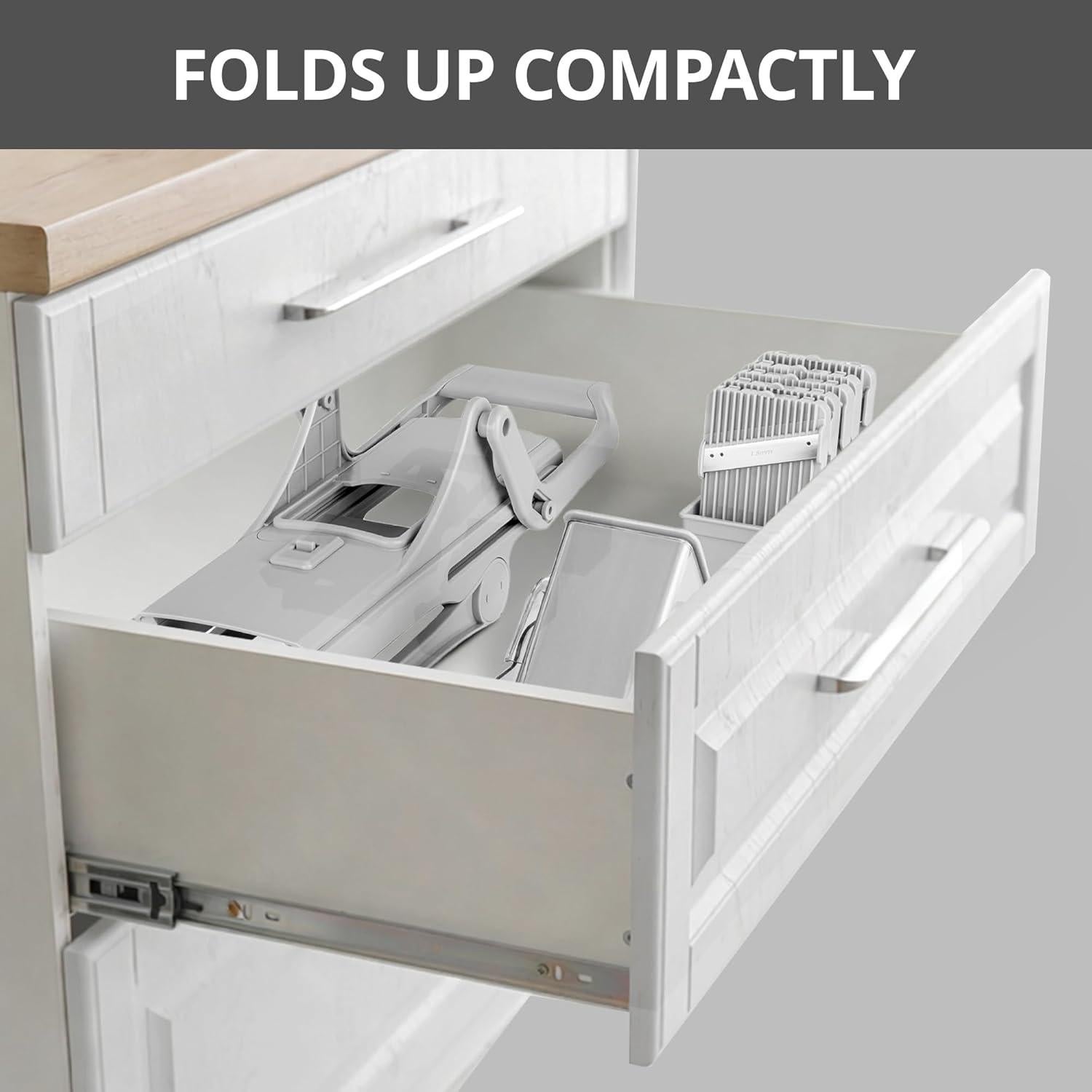 Cortador de Mandolina EMSON 6099 Seguro y Multifuncional