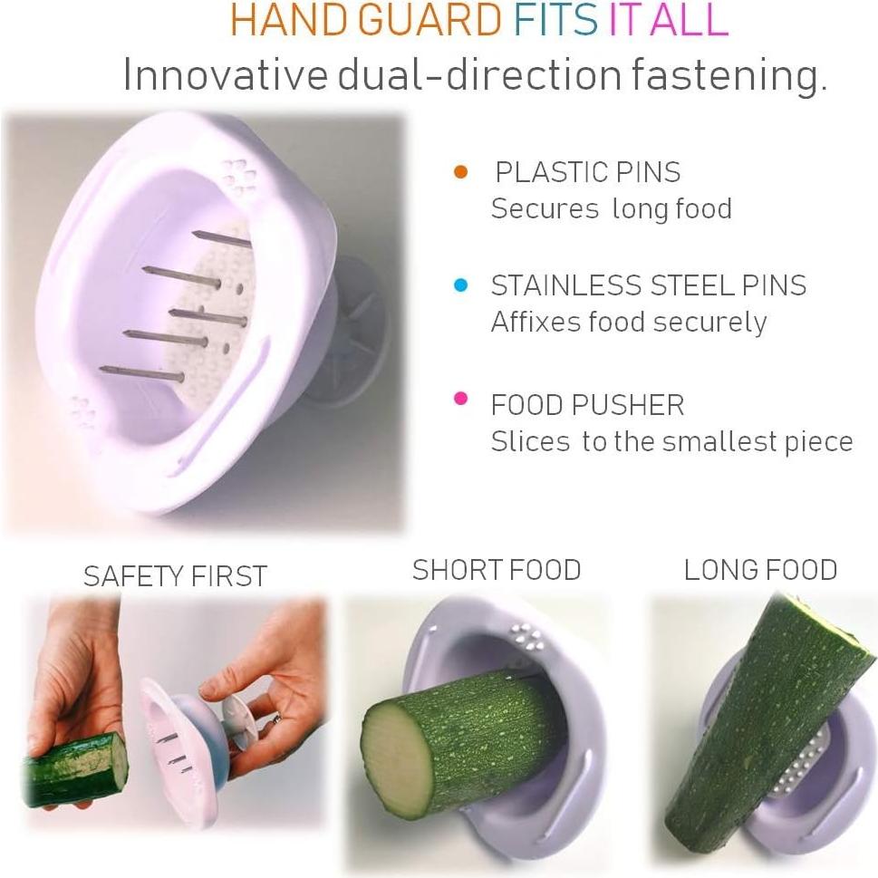 Cortador de Mandolina Ajustable Kinsho 9-en-1 Acero Inoxidable