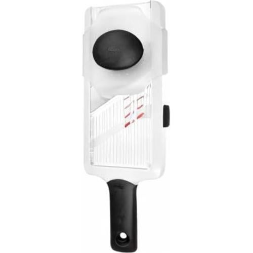 Mandolina de Mano OXO Blanca Ajustable Acero Inoxidable