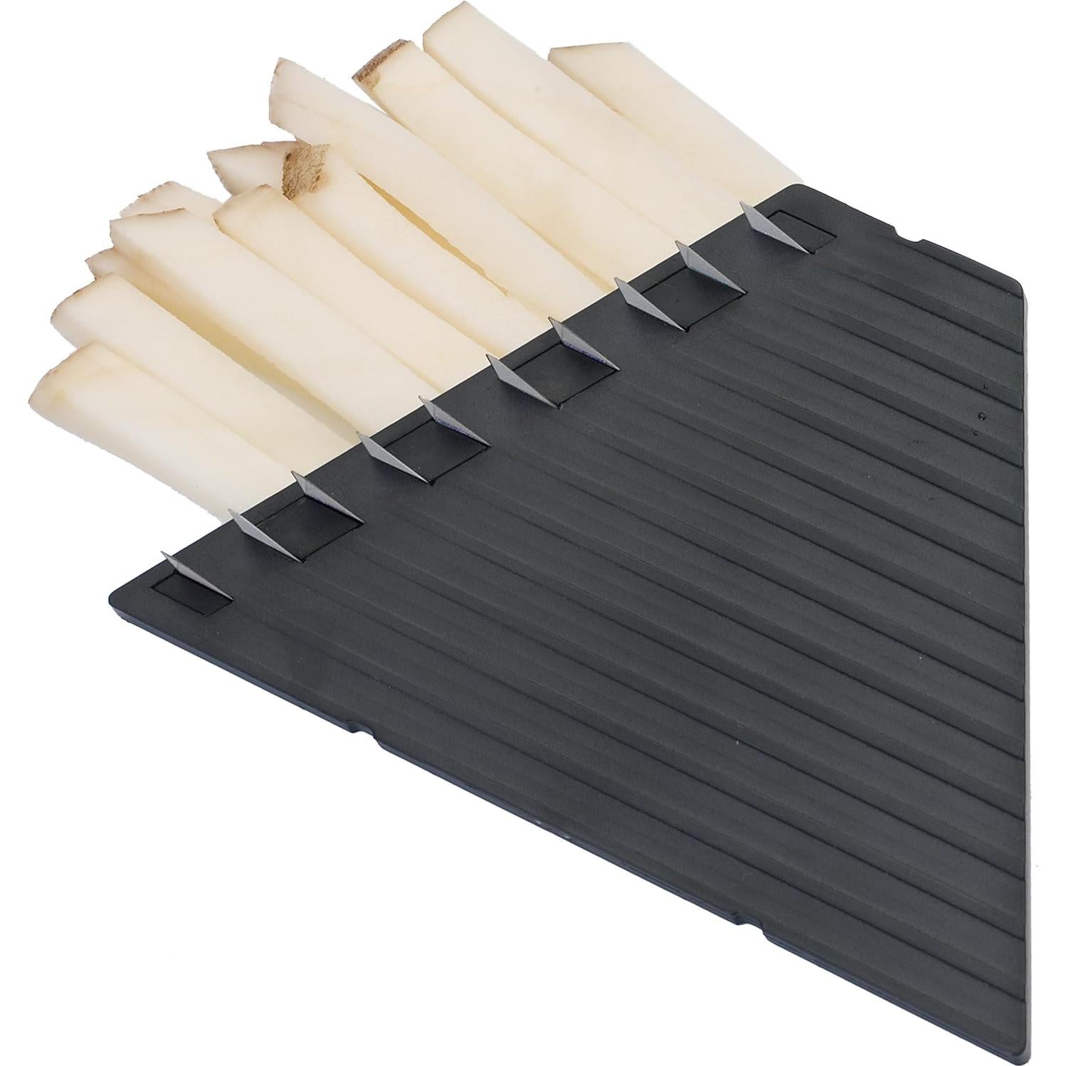 Mandolina Plegable Prepworks Negra con 3 Grosores de Corte