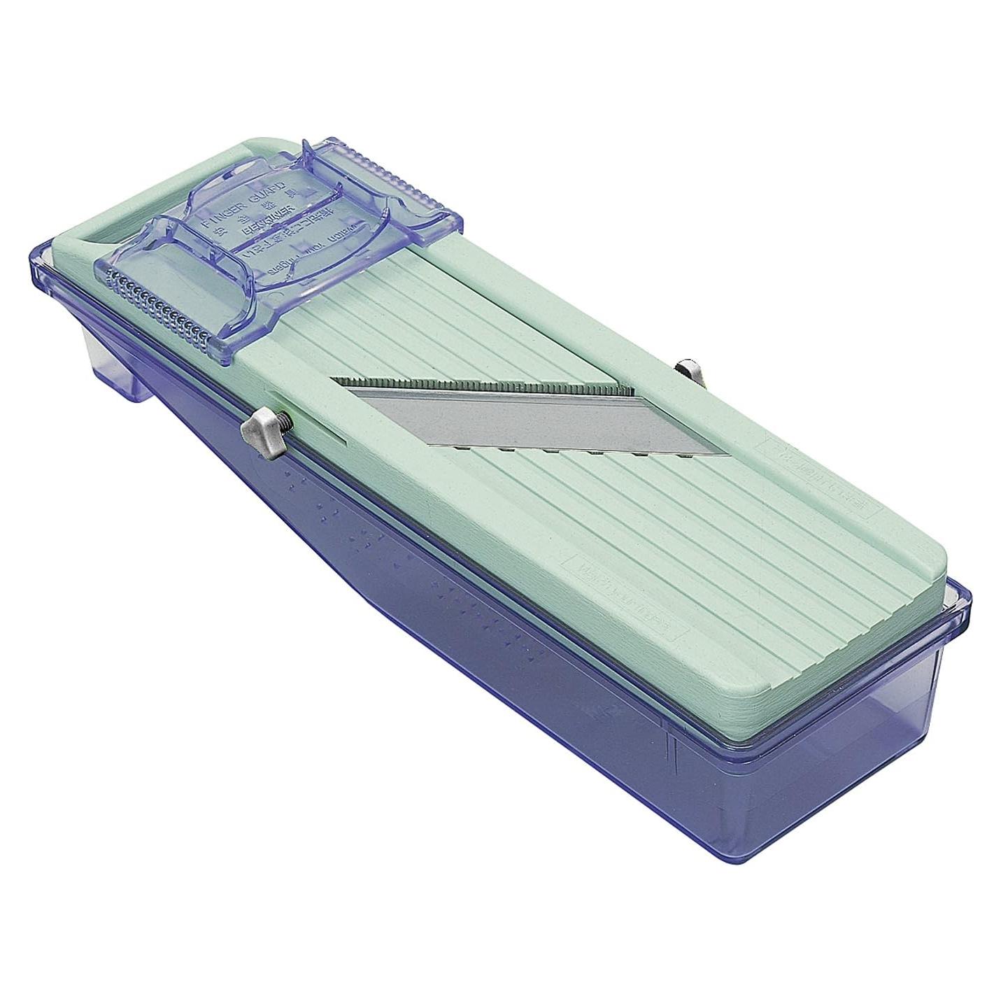 Cortador de Verduras Benriner 130331 Verde con Cuchillas Intercambiables