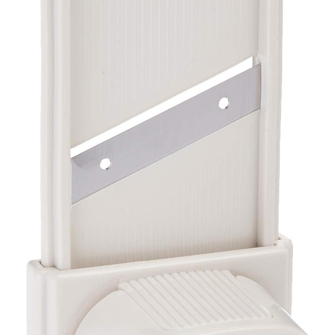 Cortador Rallador de Ajo Hutzler Blanco 23.37 cm Acero Inoxidable