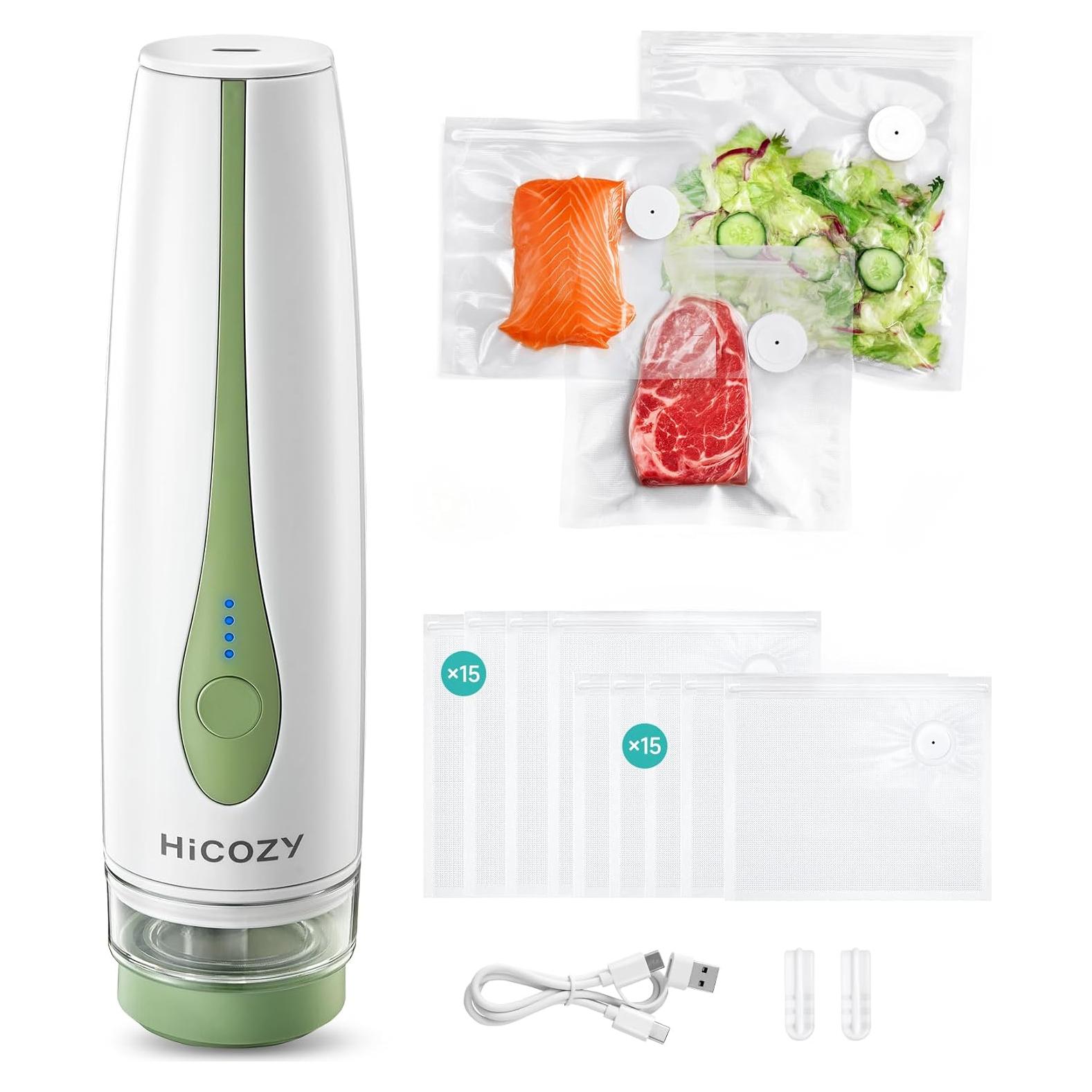 Sellador al Vacío HiCOZY Sync para Alimentos, Compacto y Potente