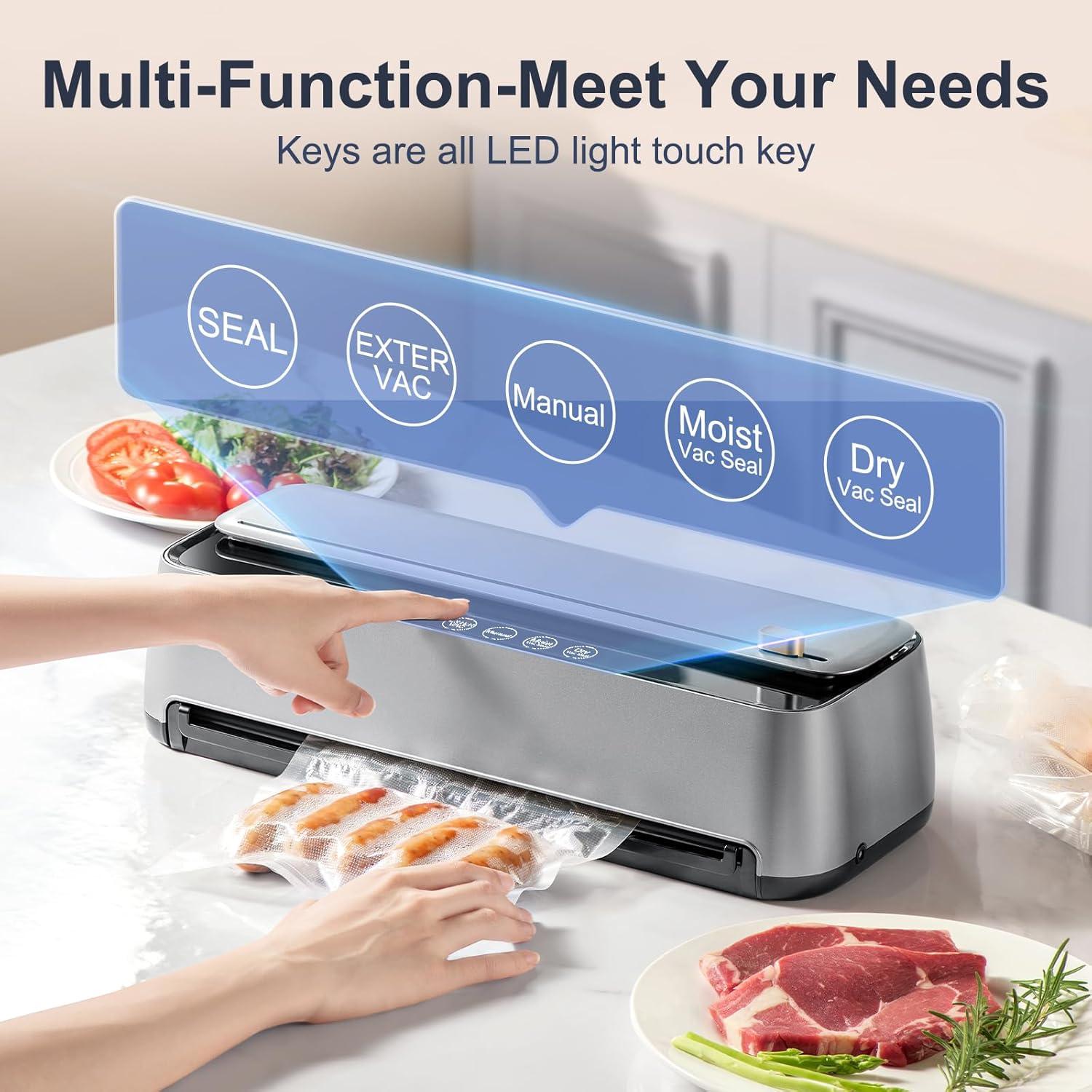 Máquina de Sellado al Vacío Ceamorfco AP-20 145W 85Kpa Automática