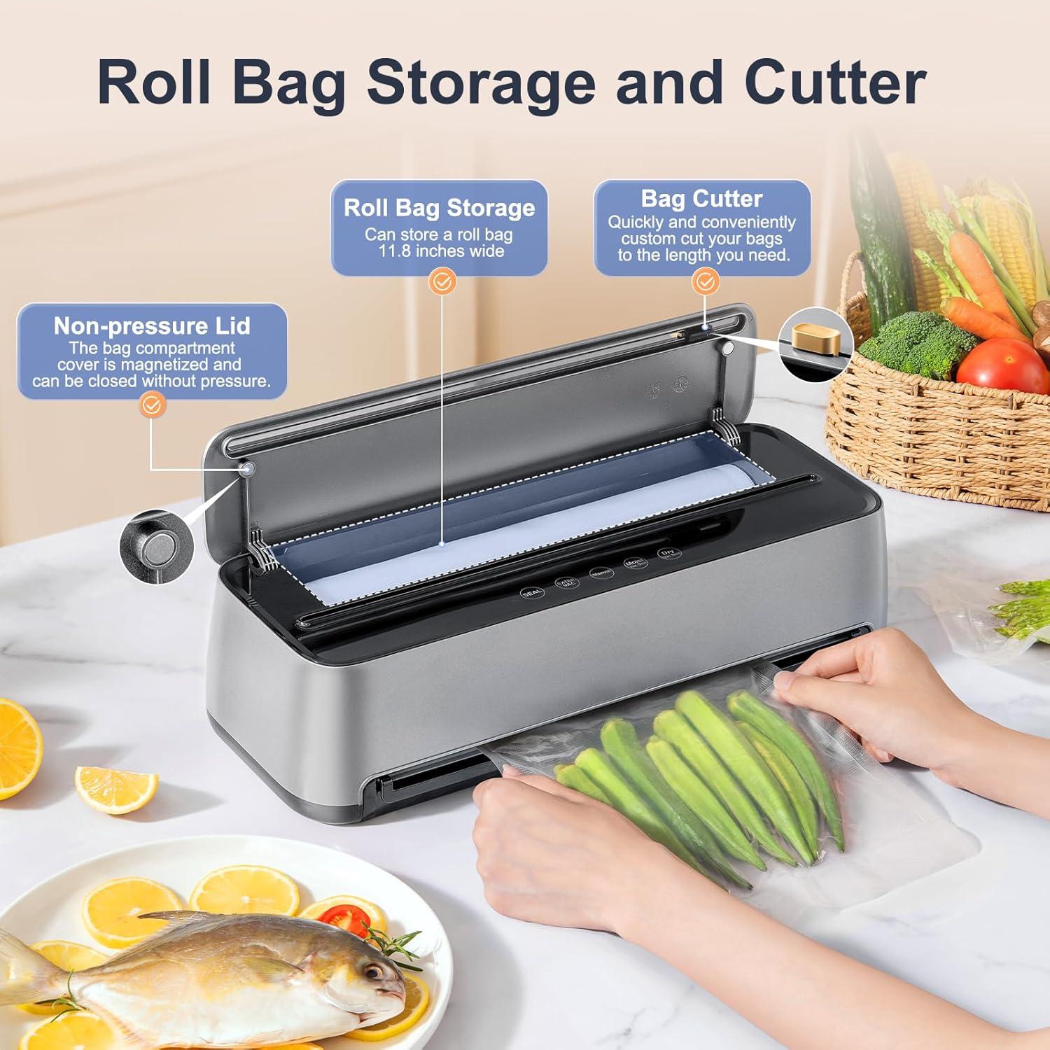 Máquina de Sellado al Vacío Ceamorfco AP-20 145W 85Kpa Automática