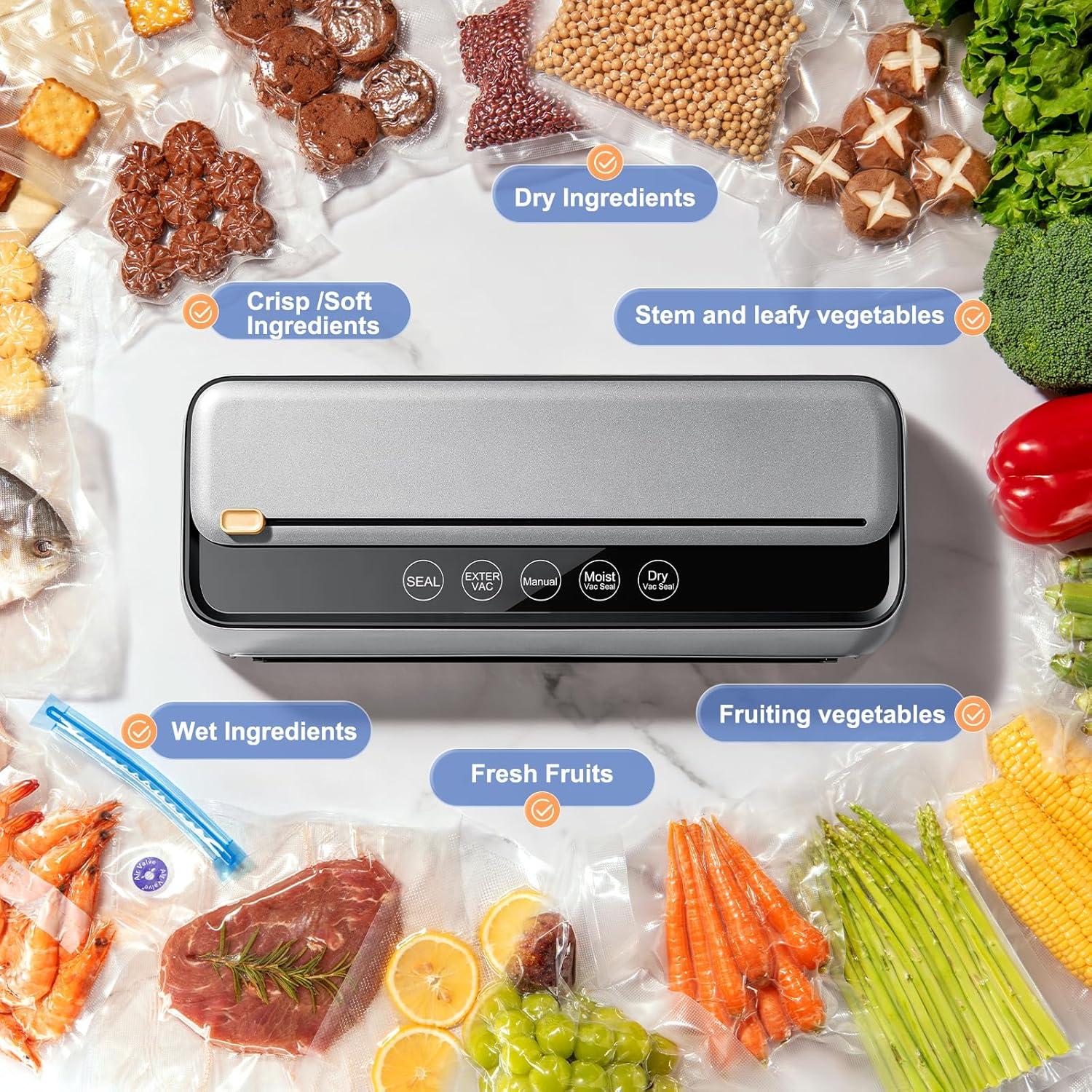 Máquina de Sellado al Vacío Ceamorfco AP-20 145W 85Kpa Automática