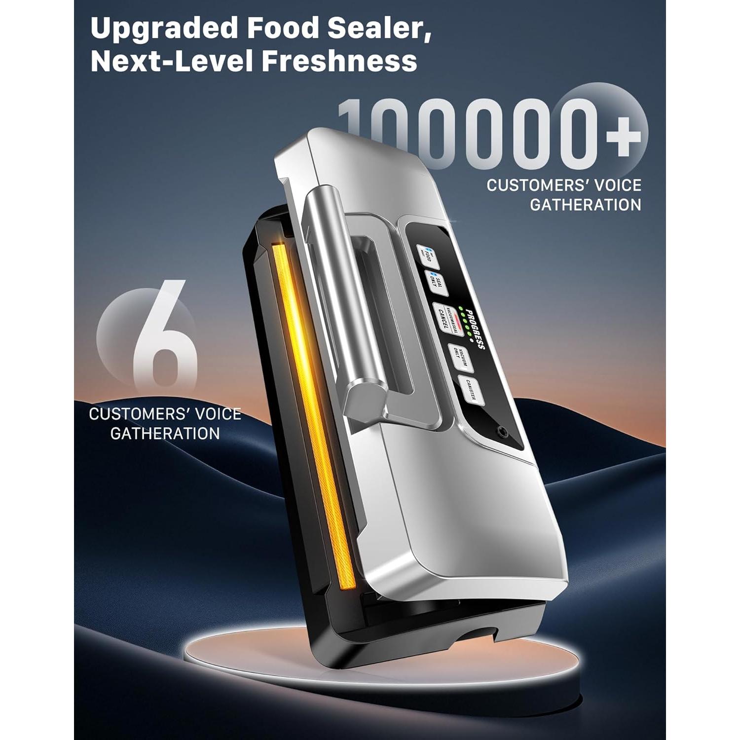 Máquina de Sellado al Vacío Potane VS2736B Doble Bomba 1.95kg