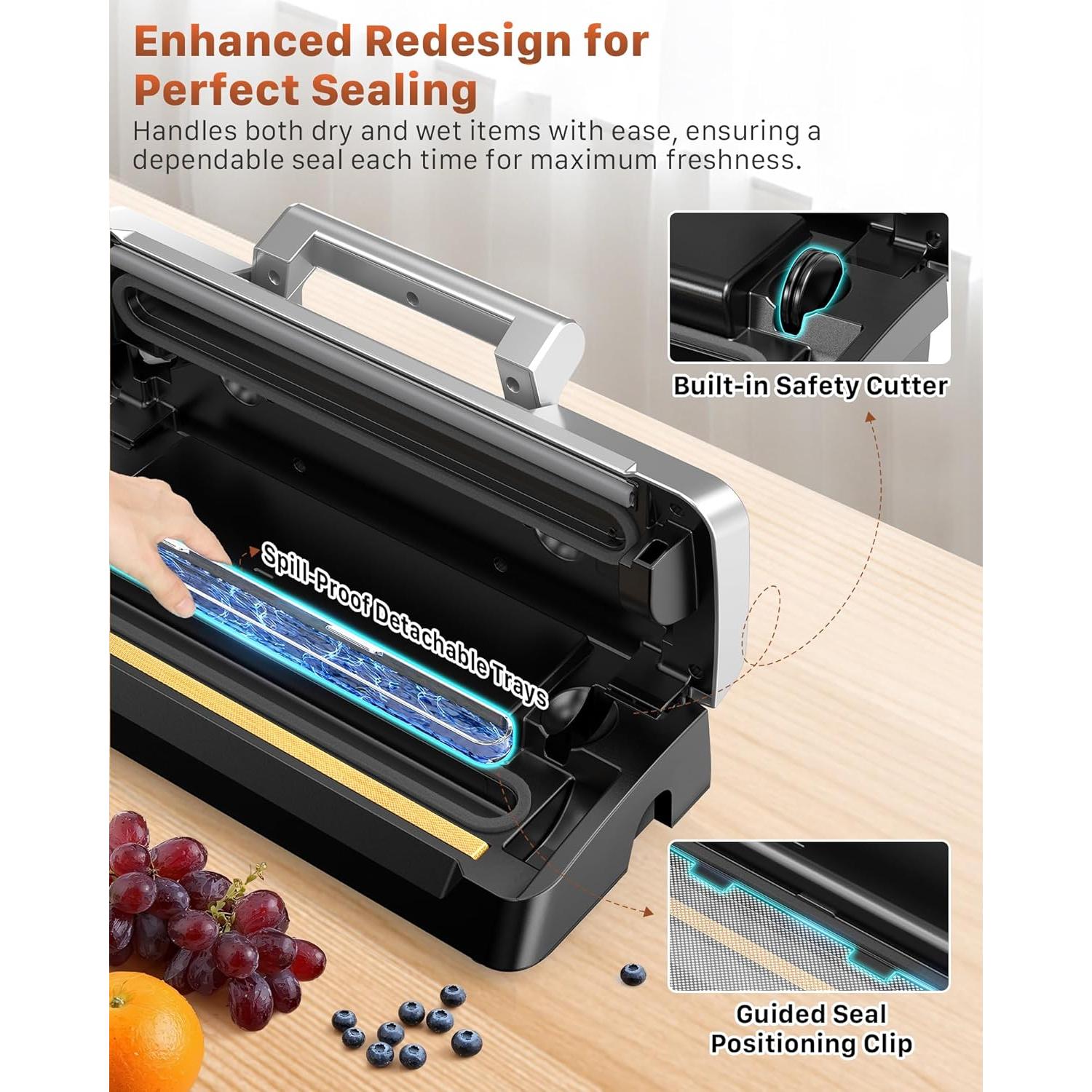 Máquina de Sellado al Vacío Potane VS2736B Doble Bomba 1.95kg