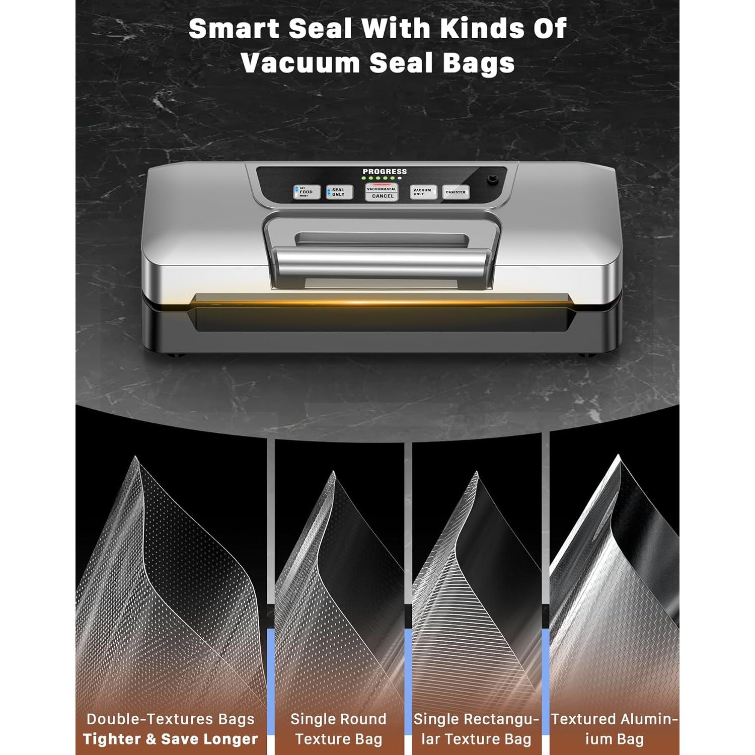 Máquina de Sellado al Vacío Potane VS2736B Doble Bomba 1.95kg