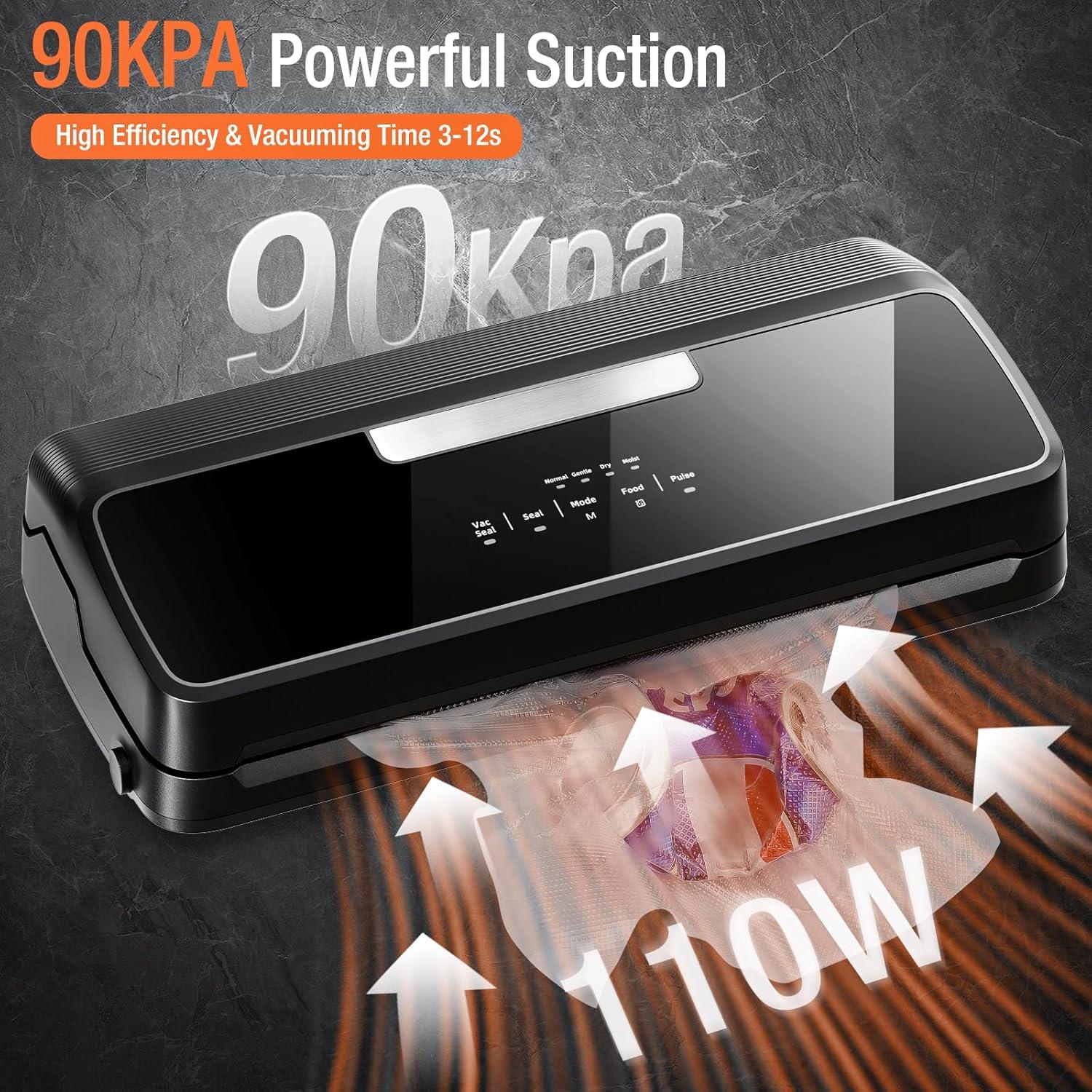 Máquina de Sellado al Vacío ESLKNOE VSM-001 90Kpa 14 en 1