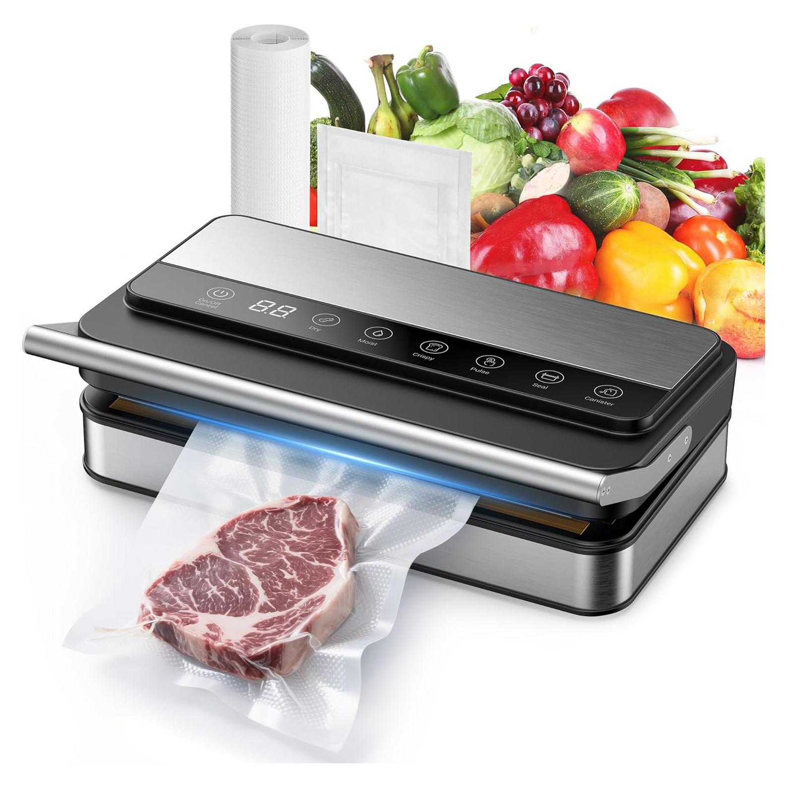 Máquina Selladora al Vacío VUSIGN AZ5131 200W 85KPA Automática