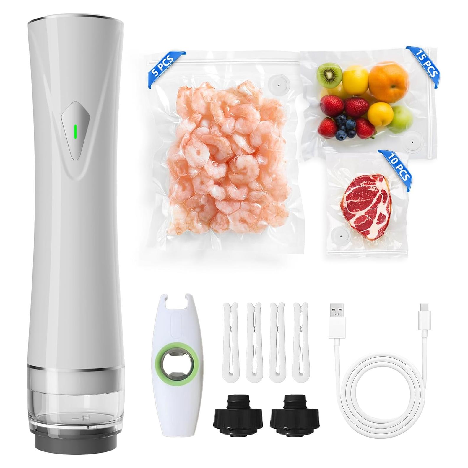 Sellador de Vacío Portátil NTOUSIUY S60 PRO 39 Piezas