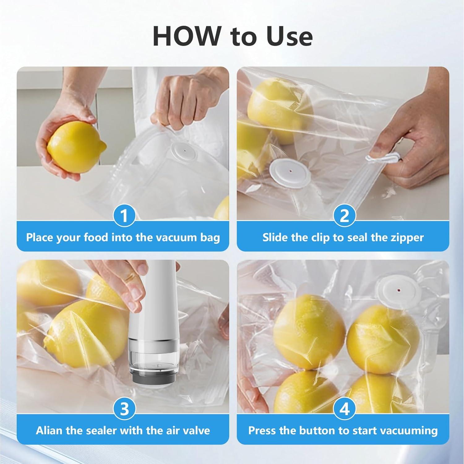 Sellador de Vacío Portátil NTOUSIUY S60 PRO 39 Piezas