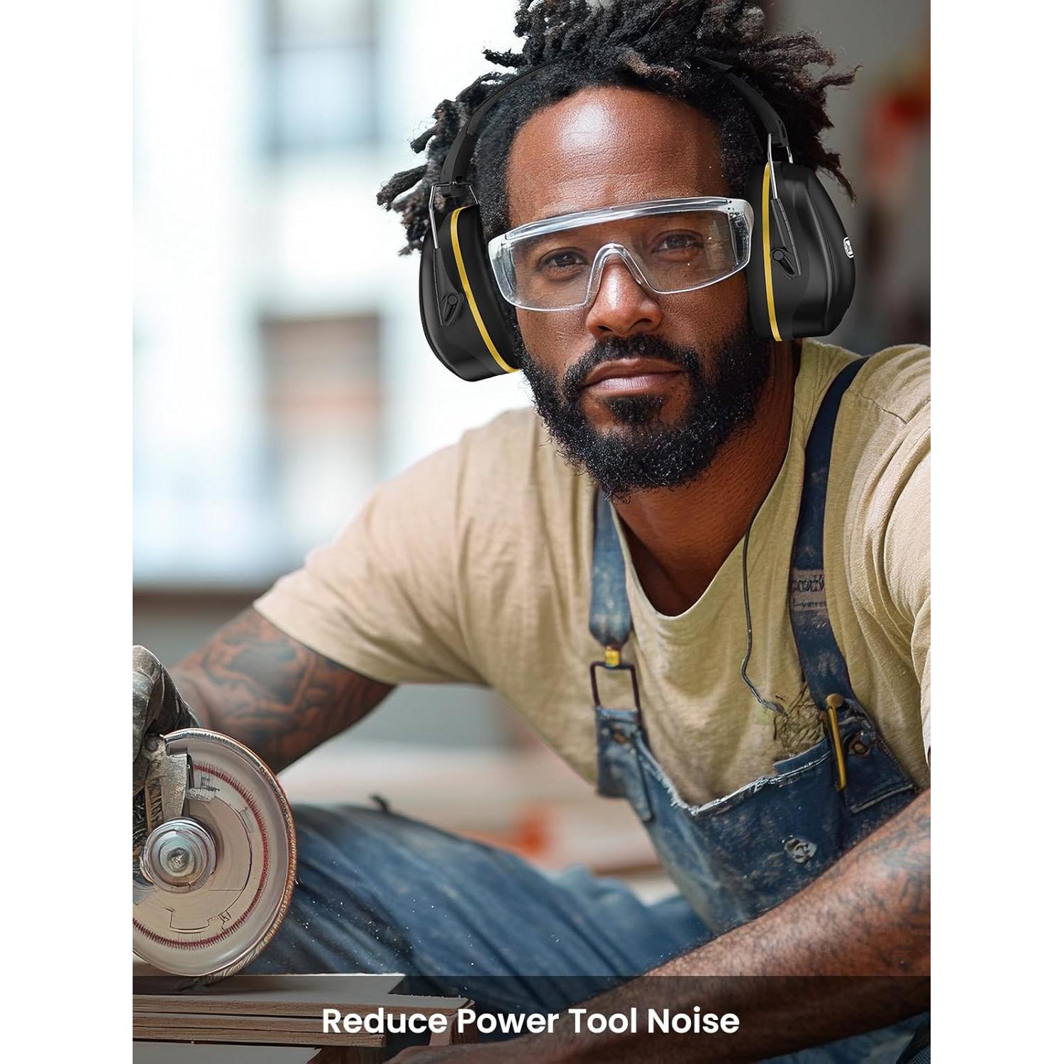 Orejeras de Protección Auditiva Dr.meter 31dB Ajustables 2PACK