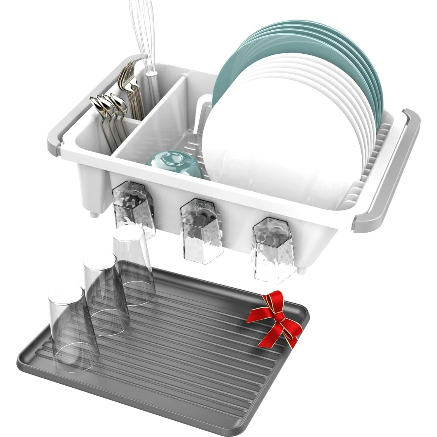 Escurridor de Platos Expandible EMT ETRENDS con Bandeja Drenaje