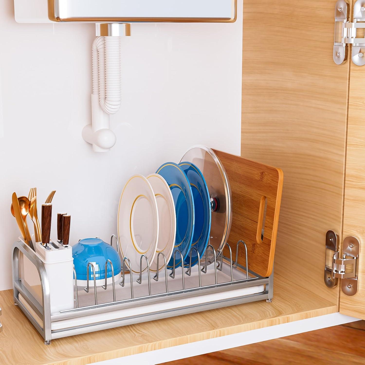 Escurridor de Platos Pequeño YEYPOP de Acero Inoxidable 304