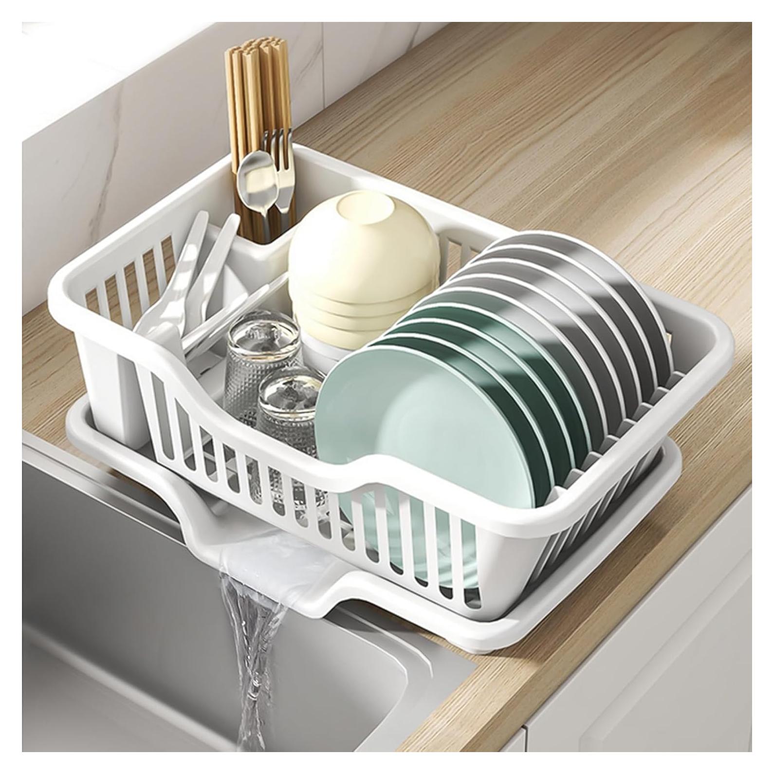 Escurridor de Platos Noamus Blanco 2 Piezas 44.5x27.3cm