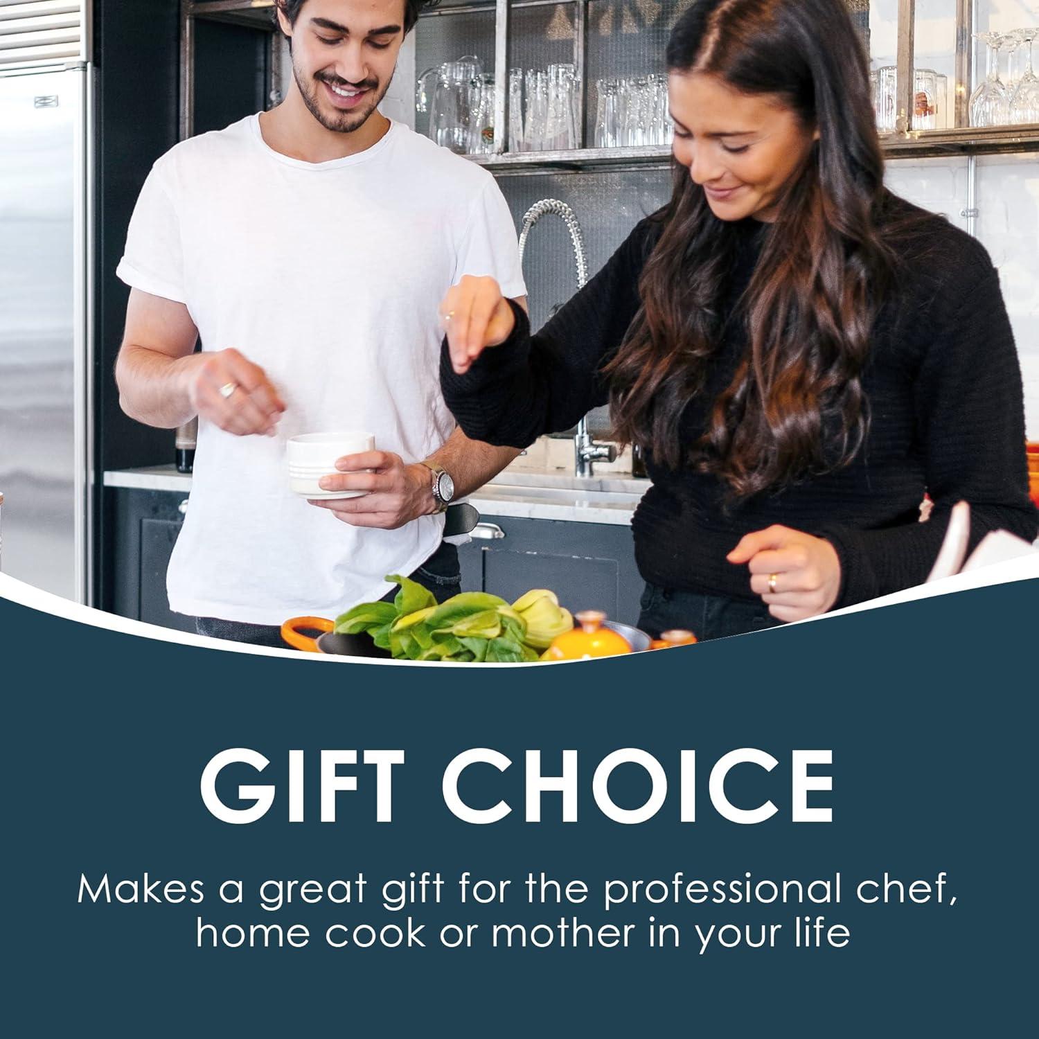 Juego de Molinillos de Sal y Pimienta Vzaahu Azul 170g