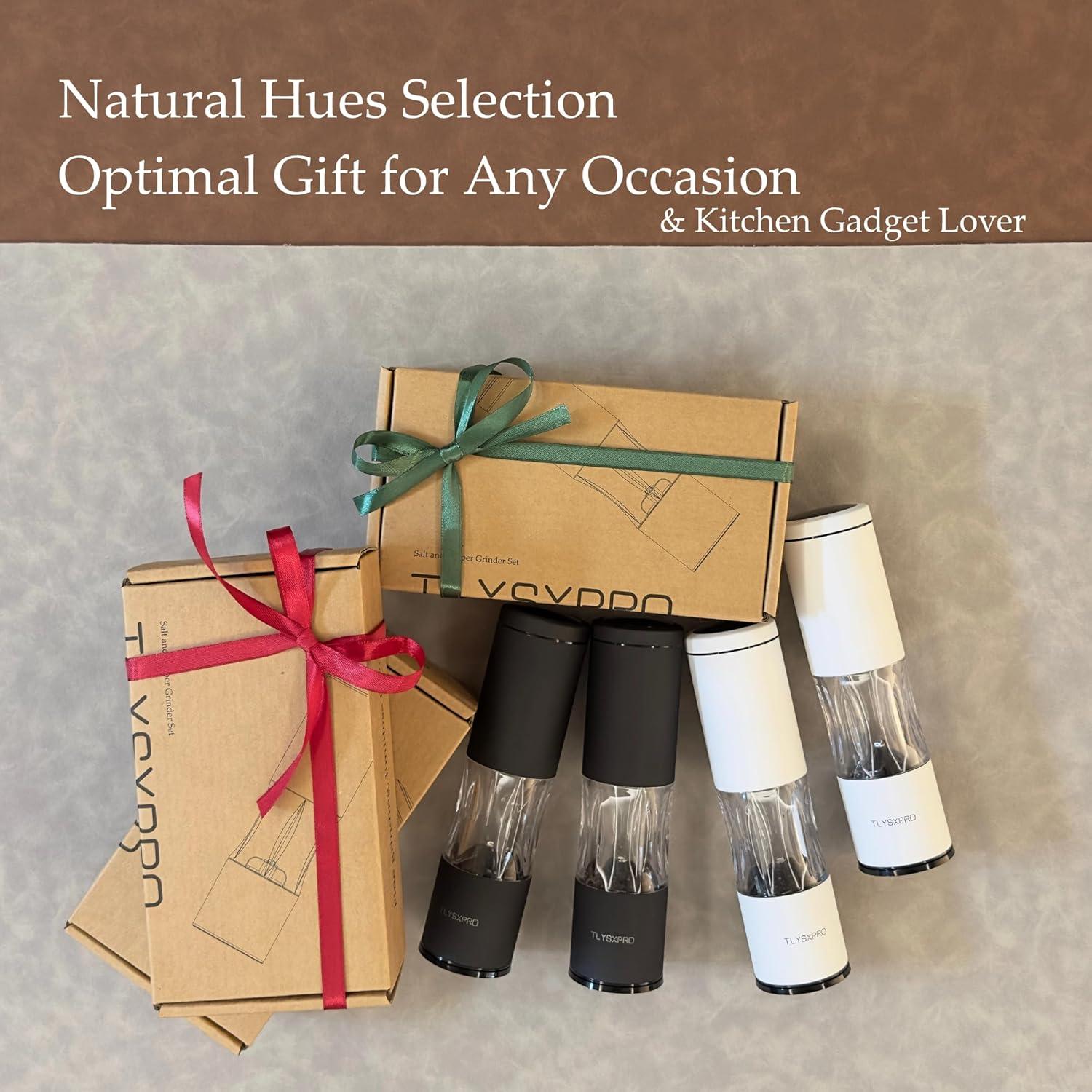 Juego de Molinillos de Sal y Pimienta TLYSXPRO Manual 2 Pzas