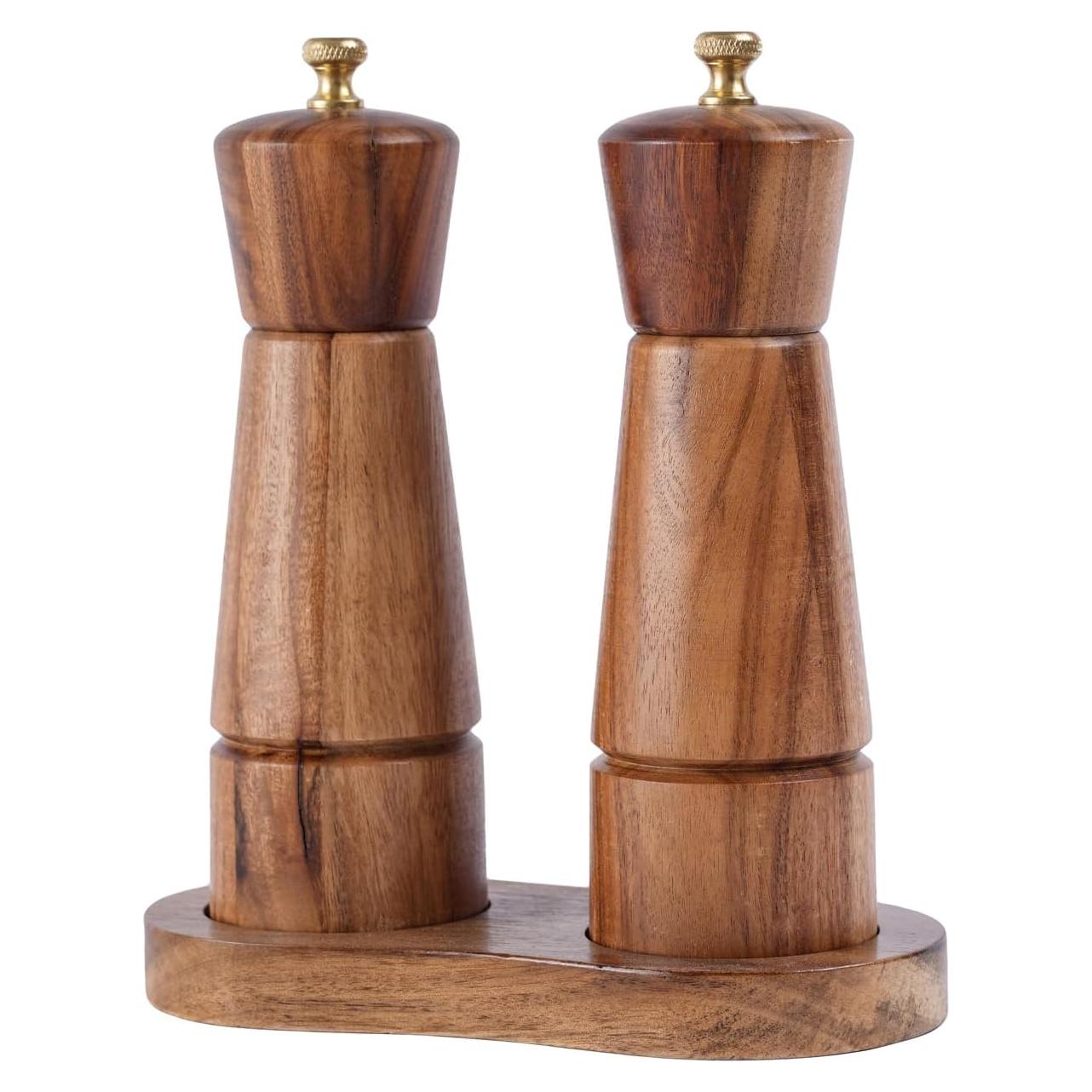 Juego de Molinillos de Sal y Pimienta DeroTeno 16.5 cm